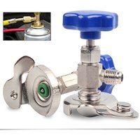 Freon r134a Valve Opener Universal R22 R600 R12 R410a Tap On The Bottle Car Can Tap Adapter Installation Gas Refrigerant Tool