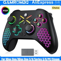 GAMROMBO Wireless Controller for Xbox One/Series S/X/PC Gamepad 6 Axis Vibration Joystick Hall Effect Game Remote Control Rocker