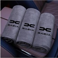 New Microfiber Car Wash Towel Cleaning Drying Cloth For Dacia Logan Sandero Duster Lodgy Spring Jogger Koleos Auto Accessories