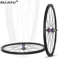 AliExpress RUJIXU 700C Road Bike Disc Brake Wheelset Deep 30/35/38/41mm Aluminum alloy 6 Pawls Hub Gravel Wheel HG XDR 12s