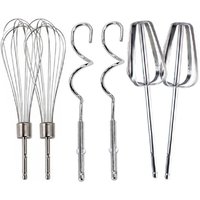 Multifunctional Egg Beater Mixer Universal Durable Stainless Steel Electric Drill Accessories Replaceable Whisk Mixer Butter