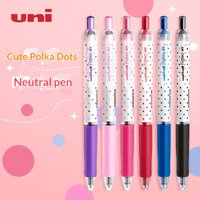 Japan Uni Mitsubishi UMN138S Limited Edition Polka Dot Retractable Gel Pen 0.38mm Ballpoint Signature Pen Black/Blue/Red Ink