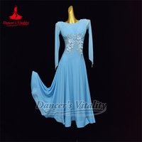 Social Dance Costumes Women Sexy and Elegant Performance Dresses Modern Dancing Tango Waltz Competition Dress Dancer's Vitality