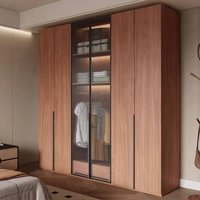 Railings Vintage Wardrobes Adults Doors Modern Cabinet Storage Wardrobes Dressing Armoire Tall Armario De Ropa Furniture Home