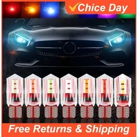 1/2Pcs T10 W5W Car Turn Light LED Light Day Driving Reading Bulb License Plate Super Bright Light Running Motorcycle Amagi