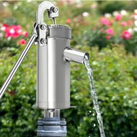 Manual Well Pump Hand Well Pump Hand Pressure Water Pump Manual Shaking Water Pump Well Pump Antique Well Hand Pitcher Pump