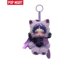 POP MART θ SKULLPANDA × My Little Pony Series Plush Pendant Blind Box Mystery Box 1PC/6PCS Mlp Skullpanda Blindbox Figure