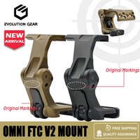 Najnowszy uchwyt powiększający 2.26 FTC V2 OMNI z dźwignią QD do montażu na karabinie, do celowników powiększających HM3X G33 G43.