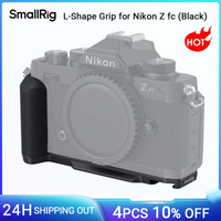 SmallRig Zfc – poignée en forme de L pour Nikon Z fc, support en L noir avec trou fileté 1/4 "-20, chaussure froide, plaque à dégagement rapide pour Arca