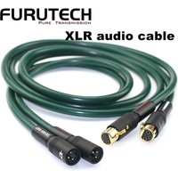 New original Furutech FA-220 OCC XLR Balanced Audio Cable Canon Connector Plug 3 pin CD power amplifier Signal cable