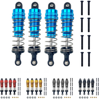 MN128 MN86 MN86S MN86K MN86KS MN G500 Metal Shock Absorber Damper 4pcs 1/12 RC Crawler Car Upgrade Parts