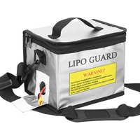 Lipo Battery Safe Bag 215*145*165mm Fireproof Explosionproof Bag RC Lipo Battery Guard Safe Portable Storage Handbag