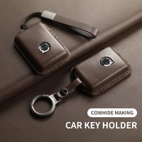 Car Key Case Holder for Volvo S60 V90 V60 XC40 XC60 XC90 S90 T5 T6 T8 Polestar 1 Polestar 2 Key Shell Bag Car Accessories