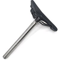 AliExpress Titanium alloy Bicycle Seat Post (Only fit 7x7mm Seat Cushions) 27.2mm 31.6mm Dia 350mm Length Titanium Seat Tube