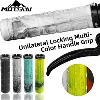 1 Pair MTB Bicycle Handlebar Cover Grips For Mountain Bike Lock On Anti Slip Handlebar Shock Proof Rubber Bicycle Parts