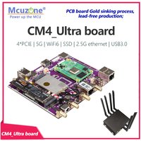 Raspberry Pi CM4_Ultra board 4*PCIE | 5G | WiFi6 | NVME SSD | 2.5G ethernet | USB3.0 Ubuntu openwrt