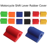 Universal Motorcycle Shift Lever Rubber Cover Anti-Skid Toe Pad Gel Foot Peg Accessories for Honda Yamaha Kawasaki