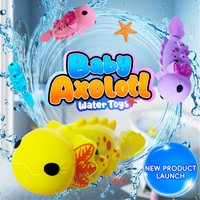 Electric simulation salamander, electronic sensing and glowing small fish, a swimming robot pet, a small gift, electric fish