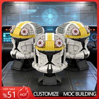 832PCS Tactical Soldier Helmet Custom Building Blocks MOC Model Assemble Toy Home Display Collection Birthday Gift For Teen Boy
