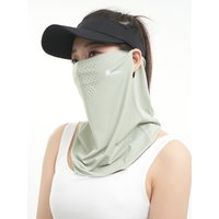 AliExpress NONE Sun Protection Face Mask Ice Silk Breathable Unisex Cycling Cooling Neck Gaiter Ear Loop Outdoor Driving Golf Beach Face Cover