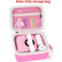 Kids Instant Print Camera Case Portable Storage Bag Toddler Digital Camera Print Paper Organizer Compatible With Most Brands