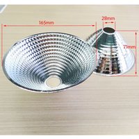 Diameter 89 92 126 165mm Reflection Cup Optical Reflector Parabolic Reflector COB Light Source LED Lampshade Reflective Bowl