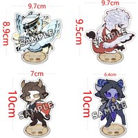 Game Anime Identity V Mike Andrew Eli Emma Luca Acrylic Stand keychain Figure Chibi Kawaii Kemonomimi Seer Gardener Prisoner Gif