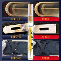 Bag Button Zipper Oxidation Wear Touch-Up Pen, Multi-Purpose Metal Touch-Up Paint Pen, Shoe and Boot Appearance Repair Pen, Wate