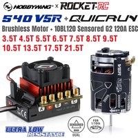 Hobbywing 10BL120 120A G2 ESC Rocket 540 V5R Motor Sensored Brushless Combo for 1/10 Drift RC Car