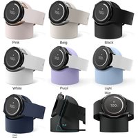 Compatible for Samsung Galaxy Watch 4 Charger Stand 40mm 44mm 42mm 46mm Galaxy Watch3 4 Pro Charger silicone Stand 41mm 45mm