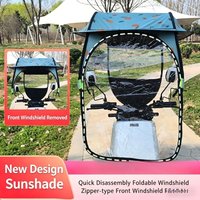 Electric Vehicle Rain Sun Shade Canopy Waterproof Anti-UV Awning Universal for E-Bike Scooter Motorcycle Rain Cover rain cover