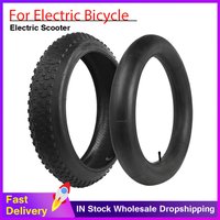 Fat Tire 20x4.0 inch for Snowmobile Beach Electric Fat Bike Snow Beach Bicycle Tire Or Inner Tube Bike Parts Bicycle Accessories