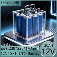 new 12V 30Ah LTO 60138 10C High Power Rechargeable Battery Long Lasting for FPV Racing Cars Boats High Performance Power Supply