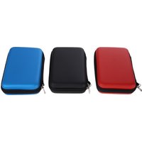 EVA Hard Carrying Case Shockproof All Around Protective Case Anti-scratch Travel Storage Bag with Strap for New 3DS XL 3DS LL