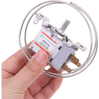 High Quality WPF22-L 2/3Pin Refrigerator Thermostat Household Metal Temperature Controller Accessories