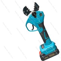 Electric Crimp Pliers Rechargeable Cold Crimp Pliers Mini Wiring EW-50X Terminal Pre-Insulated Tubular Bare Crimper
