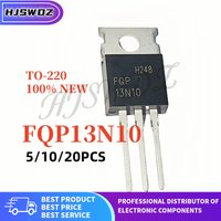 5/10/20pcs Brand New FQP13N10 FQP13N10L FQP 13N10 TO-220 MOSFET N-Channel Switching Power Supply Audio Amplifier In Stock