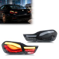 Tylne światła LED kompatybilne z BMW serii 4 F32 F33 F82 F83 F36 M4 2014-2020 Coupe Convertible, sekwencyjne kierunkowskazy, zestaw tylnych lamp GTS CSL