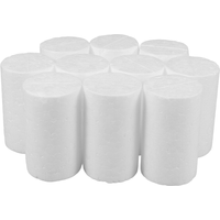 10Pcs White Foam Foam Cylinders Craft Foam Diy Crafts Polystyrene Cylinder Decorating Carving Painting Cylinders Ornamen