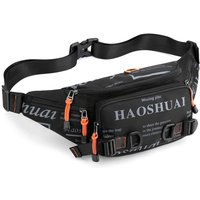 Men Waist Fanny Pack Belt Bag Running Nylon Waterproof Multi-purpose Travel Sports Male Sling Chest Bum Hip Bags
