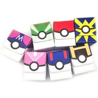 Pokemon Card Deck Storage Box PTCG Board Game Organizer Case for Magic: the Gathering MTG Commander TCG Sleeves Carrying Case