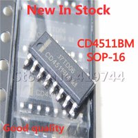 10PCS/LOT CD4511BM CD4511 SOP-16 SMD display driver In Stock NEW original IC