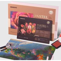 MUNGYO A3/A4 Chalk Special Paper Toner Book 160g High cotton content Easy To Color Double-sided texture Oil Pastel Painting Book