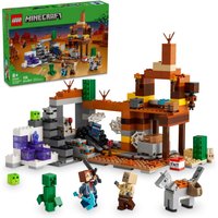 LEGO Minecraft The Badlands Mining Exploration Set with Minecraft Minifigures Minecraft Toy for Kids Ages 8+ 21263 538 Pieces