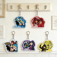 Anime Beyblade Acrylic Pendant Keychains bag decorations Animation Peripheral Accessories Goods Collection Gifts