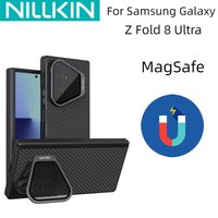 NILLKIN For Samsung Galaxy Z Fold 8 Ultra MagSafe Case CarboProp Aramid Fiber Magnetic Case Phone Holder Camera Cover