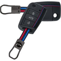 Silicone Key Case Cover for Volkswagen VW T6.1 Golf 7 POLO Tiguan T-Roc Skoda Rapid Octavia A7 Karoq Fabia Seat Ibiza Leon Ateca
