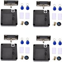 1/4 Sztuki Inteligentny Zamek Indukcyjny do Szafek RFID Karta Inteligentny Zamek Elektroniczny Szafa Meblowa Szafka Saunowa Zamek do Szafki