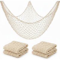Fishing Net Decorations for Party 1x2M Fishing Net Decoration Netting for Wall Photo Hanging Nautical Fishnet Table Runner