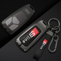 Car Key Cover Case Shell For Audi Sline Q5 A4 B9 A6 A5 A4L A5 Q5Q7 TT TTS A6 8s S5 SQ5 Car Key Protector Car Styling Accessories